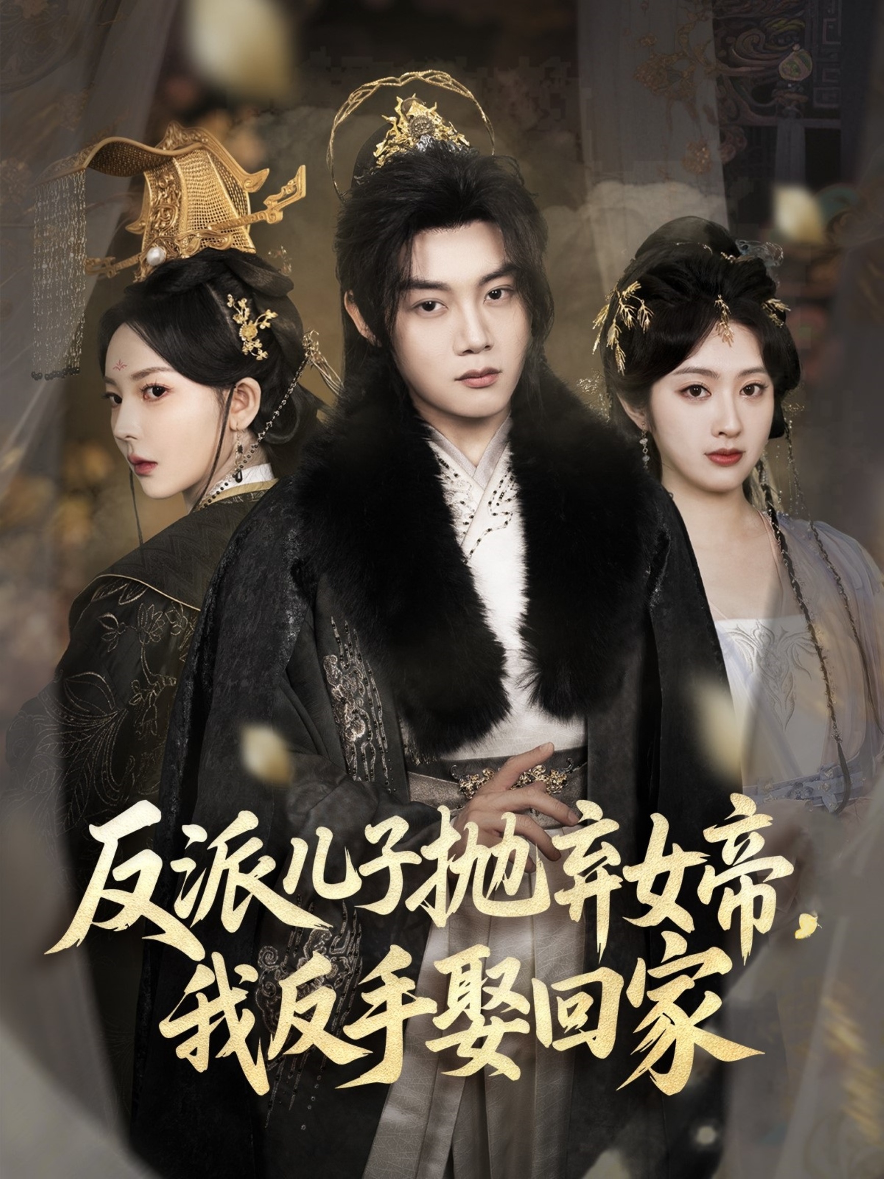 反派儿子抛弃女帝，我反手娶回家高清海报